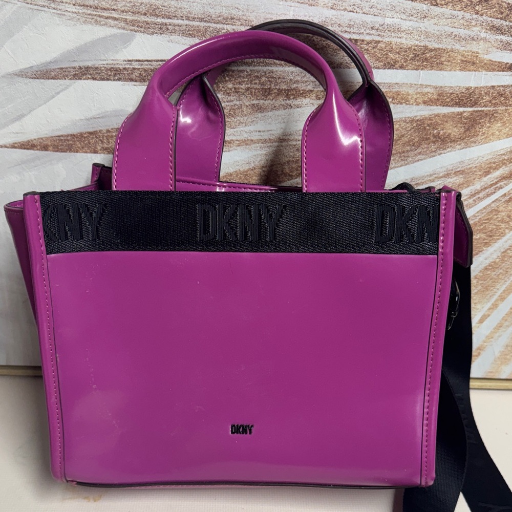 DKNY Magenta Tote Bag
